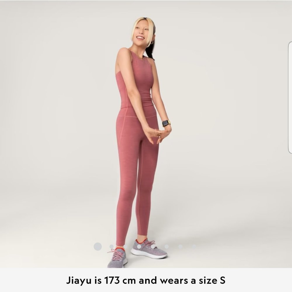 Allbirds Leggings - Size M - Hazy Sienna